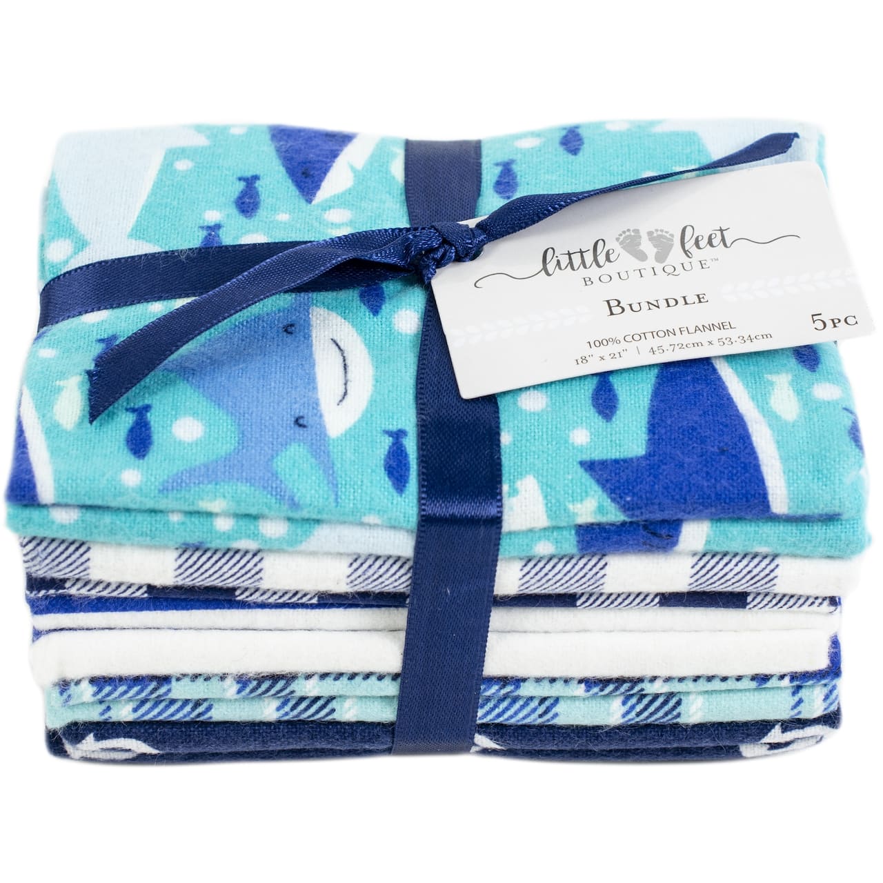 Fabric Editions Little Feet Boutique™ Sea Life Cotton Fabric Bundle